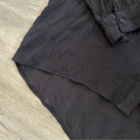 Amuse Society Black Textured Shirt - Picture 4 of 6